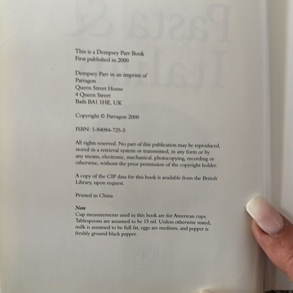 Super Cookery Pasta & Italian Cookbook - Picture 8 of 9